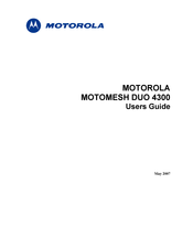 Motorola MOTOMESH DUO 4300 User Manual