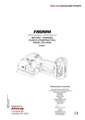 Fromm P331 M/HA Operation Manual & Spare Parts List