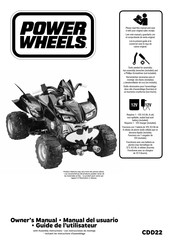 Fisher-Price POWER WHEELS CDD22 Owner's Manual