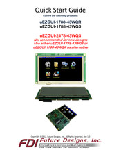 FDI UEZGUI-1788-43WQR Quick Start Manual