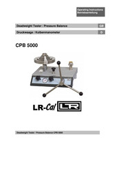 LR-Cal CPB5600-DP Operating Instructions Manual