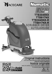 Numatic NACECARE NX300 TTB3045NX-R Original Instructions Manual