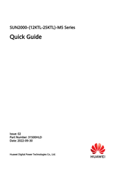 Huawei SUN2000 M5 Series Quick Manual