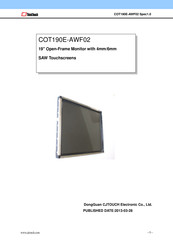 ThinkTouch COT190E-AWF02 Manual