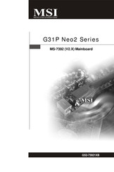 MSI G31P Neo2 Series Manual