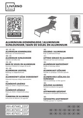 LIVARNO 407422-2207 Operation And Safety Notes