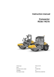 Wacker Neuson RC50 Instruction Manual