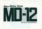 Nikon MD-12 Instruction Manual
