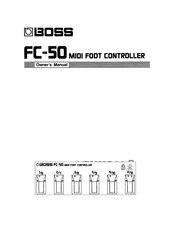 Boss FC-50 Owner's Manual