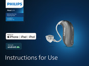 Philips HearLink miniBTE T R Instructions For Use Manual