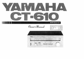 Yamaha CT-610 Owner's Manual