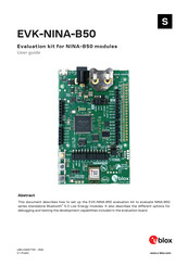 u-blox EVK-NINA-B50 User Manual