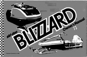 BOMBARDIER ski-doo BLIZZARD 797 1981 Owner's Manual