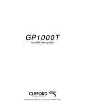 Clifford GP1000T Installation Manual