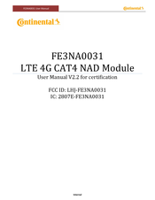 Continental Refrigerator FE3NA0031 User Manual