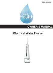 Well Health WH-EWF Owner's Manual