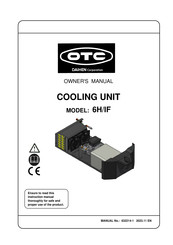 Daihen OTC 6H/IF Owner's Manual