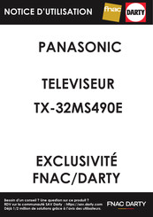 Panasonic TX-32MS480E Operating Instructions Manual