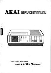 Akai VS-2EGN Service Manual