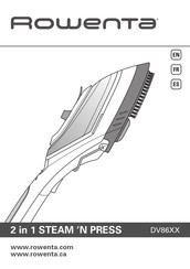 Rowenta STEAM 'N PRESS DV86 Series Manual