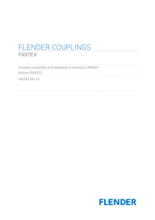 FLENDER FASTEX IN110 Assembly And Operating Instructions Manual