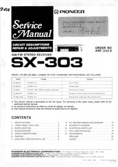 Pioneer SX-303/KC Service Manual