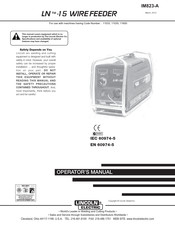 Lincoln Electric 11033 Operator's Manual