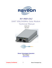 Raveon RV-M80-EA2 Technical Manual