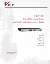 Exalt EX-4.9i Installation And Management Manual