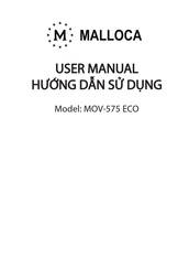 Malloca MOV-575 ECO User Manual