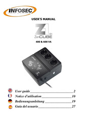 INFOSEC UPS SYSTEM Z1 ZenCUBE EX 400 VA User Manual