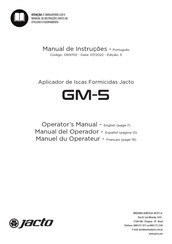 Jacto GM-5 Operator's Manual