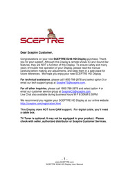 Sceptre E246BV-FC Manual