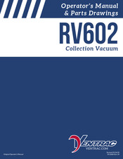Ventrac RV602 Operator's Manual & Parts Drawings