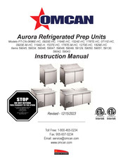 Omcan 59130 Instruction Manual
