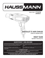 Haussmann PT102706 Operator's Manual