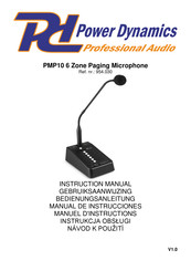 Power Dynamics PMP10 Instruction Manual