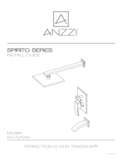 Anzzi SPIRITO Series Install Manual