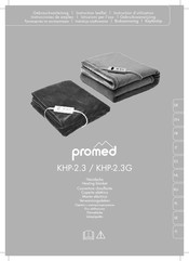 ProMed KHP-2.3G Instruction Leaflet