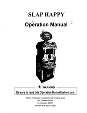 Bromley SLAP HAPPY Operation Manual