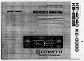 Pioneer super tuner KE-3838 Owner's Manual