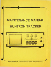 Huntron HTR 1005B-1 Maintenance Manual