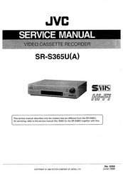 JVC SR-S365U Service Manual