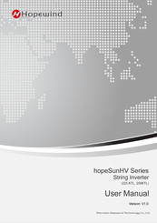 Hopewind hopeSunHV 225KTL User Manual