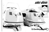 BOMBARDIER ski-doo Valmont 440R 1972 Owner's Manual