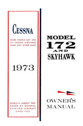 Cessna 1973 SkyHawk Owner's Manual