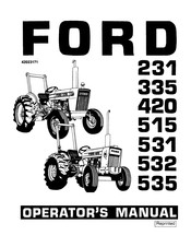 Ford 420 Operator's Manual