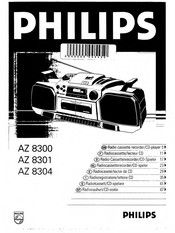 Philips AZ 8300 Manual