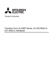 Mitsubishi Electric LE7-40GU-L Handbook