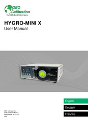 GEO Calibration HYGRO-MINI X User Manual
